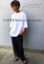 NEW LAHMリラックスイージーパンツ/Relax easy pants　LAHM/エルエーエイチエム