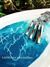 ھ̺߸ʬ٤ޤ ۡ2023NEWLAHM twist stick necklace / ĥȥƥåͥå쥹