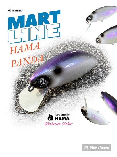 入荷しました！】HAMAパンダ MTクランク オーバスライブ マートライン - lure angle HAMA オンラインストア