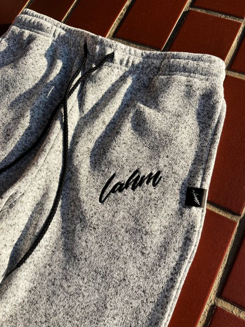 2024 暖パン】LAHM knit fleece jogger pants LAHM/エルエーエイチエム