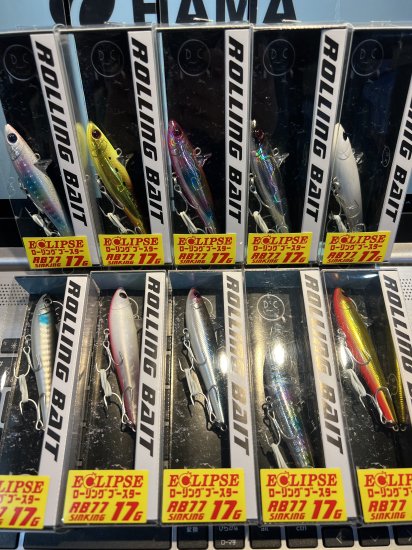 限定】エクリプス別注ローリングベイト ローリングブースターRB77シンキング17ｇ - lure angle HAMA オンラインストア