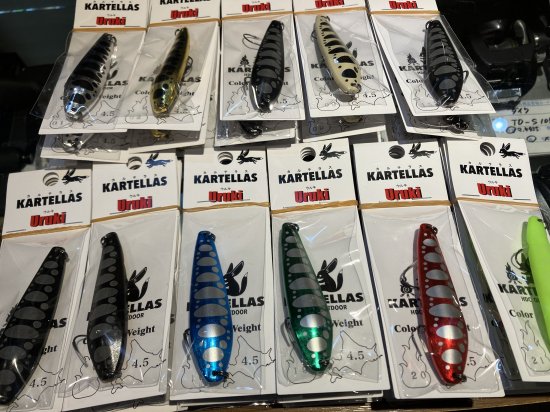 新感覚ジグスプーン】Uruki70/ウルキ70 KARTELLAS/カルテラス - lure angle HAMA オンラインストア