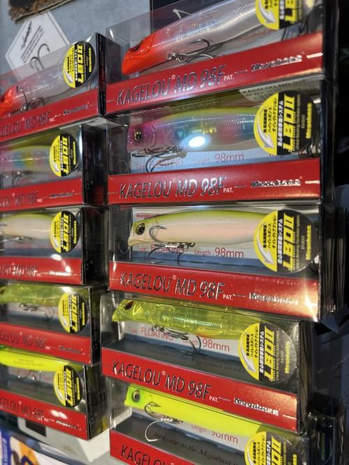 メガバス【カゲロウシリーズ】入荷しました 100F,MD98F,124F