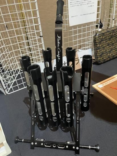 ロデオクラフト　カスタムロッドスタンド　トラウトアイランド限定　ブロンズ ロデオクラフトロッドスタンド ロデオクラフト カスタムロッドスタンド