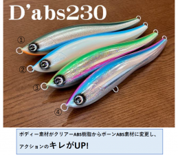 <img class='new_mark_img1' src='https://img.shop-pro.jp/img/new/icons14.gif' style='border:none;display:inline;margin:0px;padding:0px;width:auto;' />�ھ������١���D��abs230/���֥�230��D-CLAW