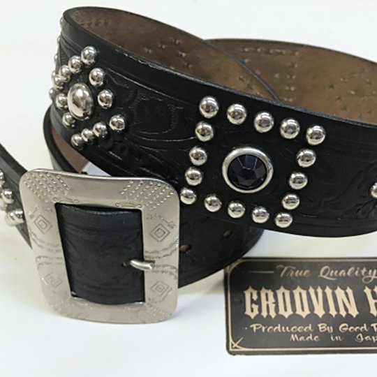 Vintage 40's Style Studded Belt - The Groovin High & Old Devil Moon