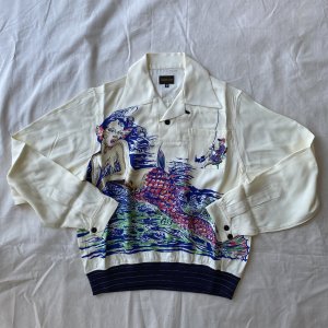 1940’s Rayon Pullover Shirt　