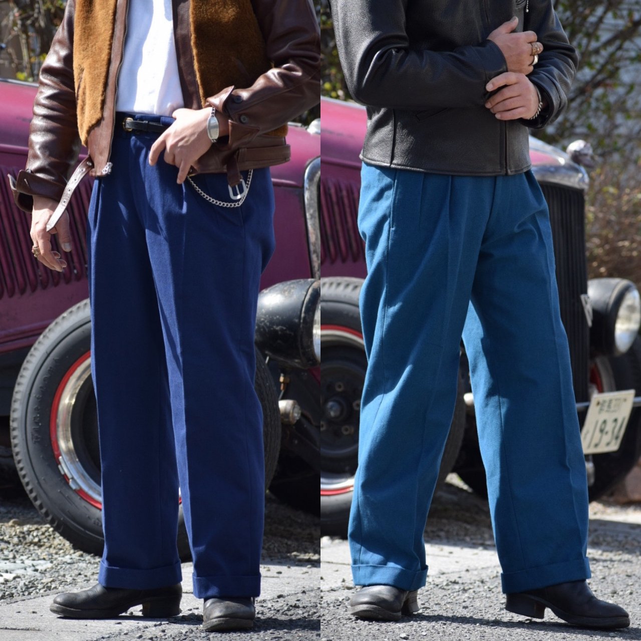 1930s style Work pants - The Groovin High & Old Devil Moon