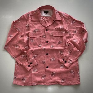 1950’S Atomic Rayon L/S Shirt　