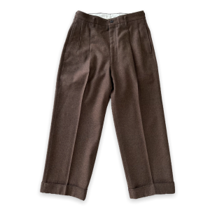 1940s Style Trousers　Brown ＆Gray