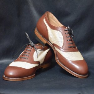 1950'S Vintage Style Brown Shoes　