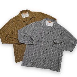 1950's Rayon L/S Shirt 【納品時期：5〜6月】