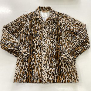 Leopard Print Corduroy L/S Shirt 