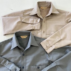 1940s Vintage Style Cotton wool Work Shirt