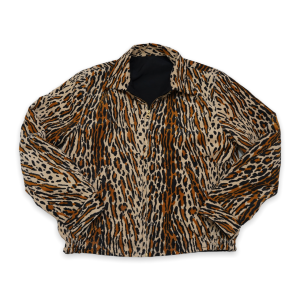 1950s Style Reversible Jacket Leopard