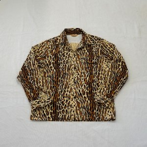 Corduroy Shirt / Leopard 【納品時期：8〜9月】