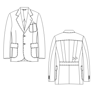 1941 Vintage Style Three-piece Suit Ǽʻ1011