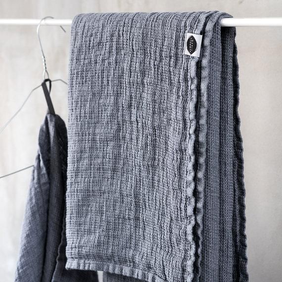 Notperfectlinen のリネンワッフルバスタオル Forslag Design
