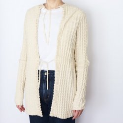 Cotton-Linen Minamo Cardigan