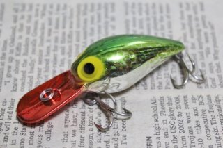 STORM WIGGLE WART V134 Met Green Scale/Red Lip