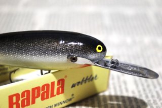 Vintage RAPALA FINLAND Deep Driver 90-7 Silver Metal Lip End Fishing Lure