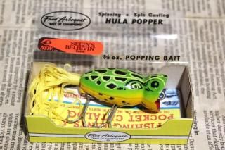 <img class='new_mark_img1' src='https://img.shop-pro.jp/img/new/icons13.gif' style='border:none;display:inline;margin:0px;padding:0px;width:auto;' />FRED ARBOGAST HULA POPPER 3/8oz