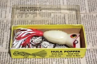 <img class='new_mark_img1' src='https://img.shop-pro.jp/img/new/icons13.gif' style='border:none;display:inline;margin:0px;padding:0px;width:auto;' />FRED ARBOGAST HULA POPPER 