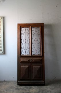 シンプルアイアン飾り 玄関ドア 