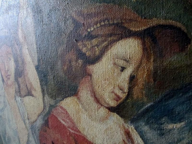 ANTIQUE＊/アンティーク＊　 ✳絵画✳ The Age of Innocence / Oil Painting｜アンティーク家具・照明