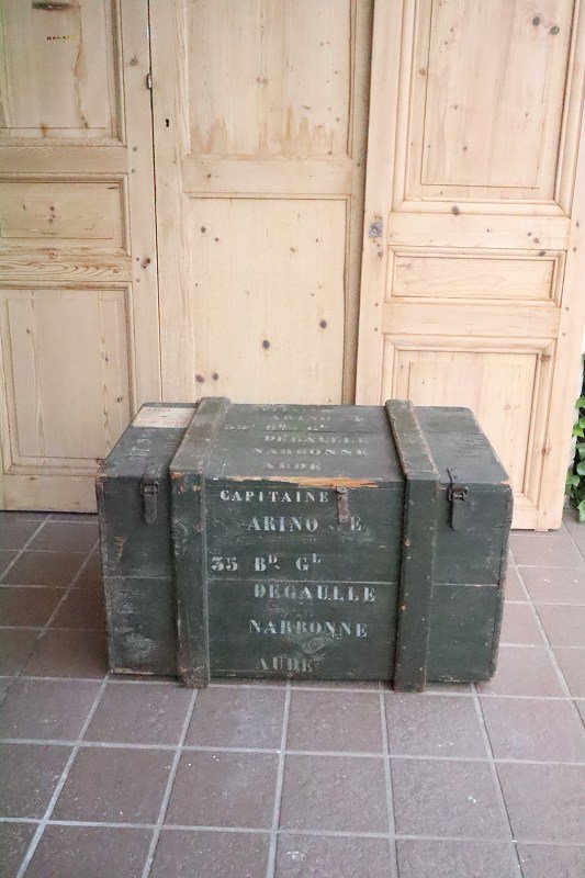 ミリタリー 木箱 フランス軍 - フランス アンティークドア 直輸入販売 
