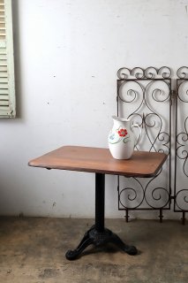 アンティーク テーブル アイアン鋳物脚