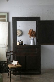 アンティーク木製ドア 小扉・ライティングテーブル付