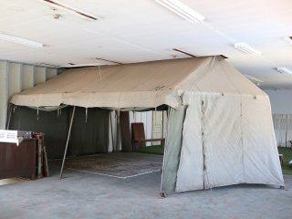 ヴィンテージ ミリタリー 大型テント フランス軍