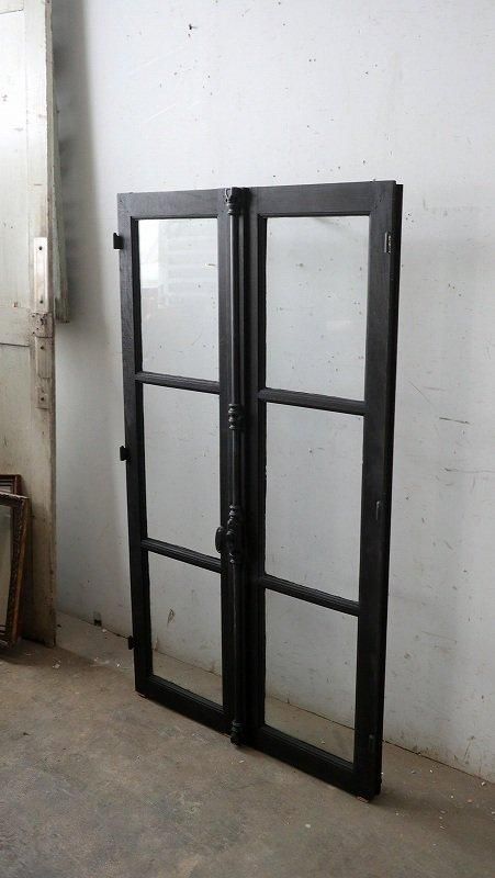 フランス アンティーク French Window 窓 ドア クレモン錠 アンティークガラス窓 クレモン錠付 - フランス アンティーク