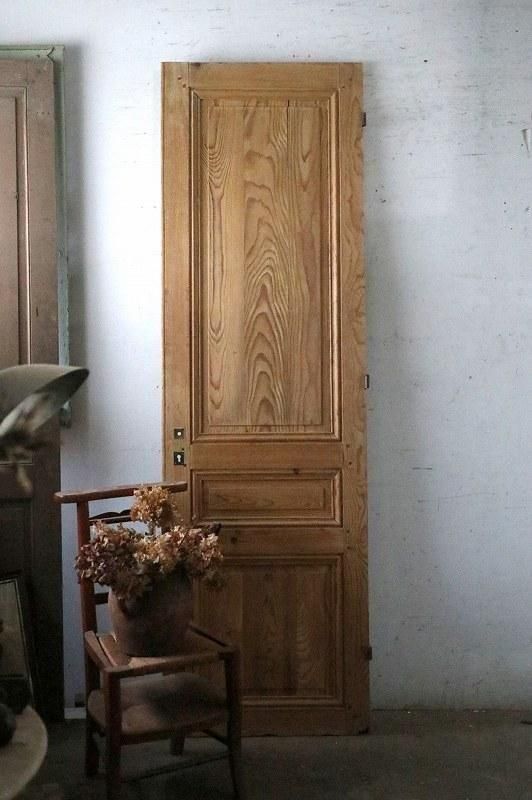 アンティーク フランス 無塗装パネルドア - フランス