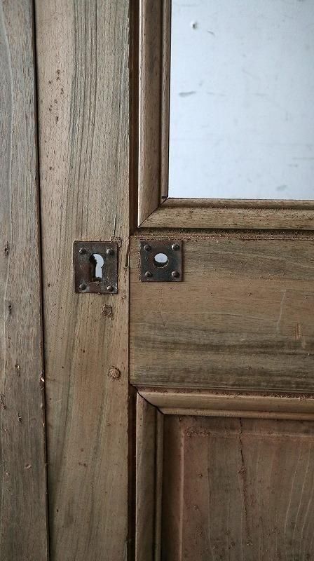 観音開きガラスドア | アンティーク - フランス アンティークドア 直