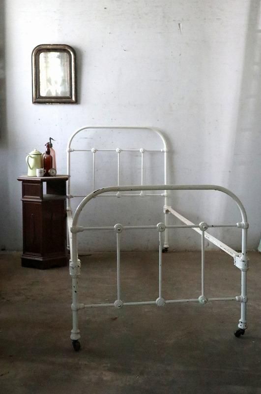 アンティーク | フランス アイアンベッドフレーム - フランス