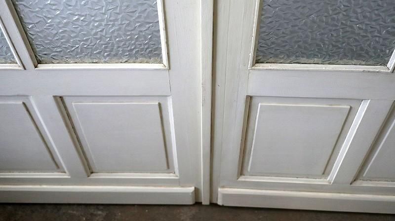 フランスアンティーク|アーチ観音開きドア - フランス アンティーク