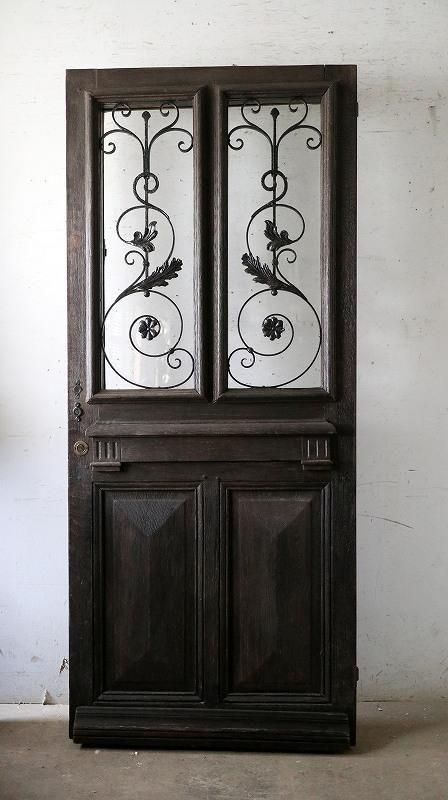 フランス アンティーク Iron Double Door ドア カウンター フランス アンティーク Iron Double Door ドア カウンター