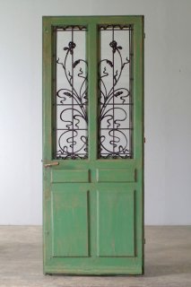 アンティーク アイアン飾り玄関ドア   