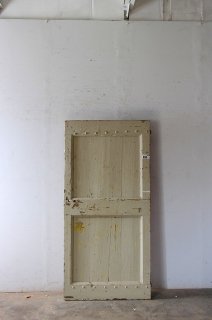 アンティーク木製パネルドア