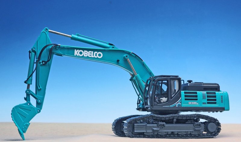 ☆ KOBELCOコベルコ SK500-LC-10ショベル /建設機械模型 工事車両