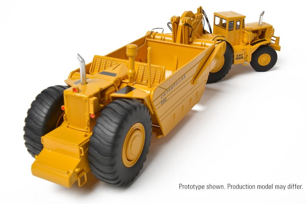 CCM CAT 666 80トン スクレーパー 1/48 - KENKRAFT
