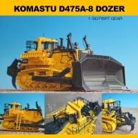KOMATSU  D475A-8 DOZER1/50<img class='new_mark_img2' src='https://img.shop-pro.jp/img/new/icons14.gif' style='border:none;display:inline;margin:0px;padding:0px;width:auto;' />