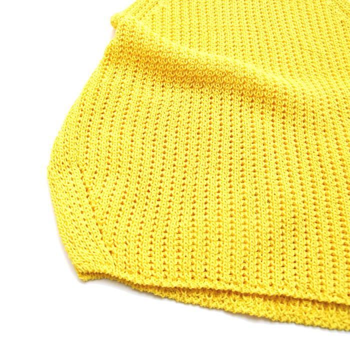 babaco ババコ loose knitted halter neck top ルーズニット