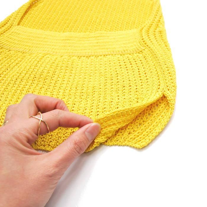 最前線の babaco ババコ loose knitted halter neck top ルーズニット ホルターネック