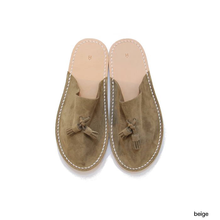 Hender Scheme エンダースキーマ leather slipper レザースリッパ fl ...