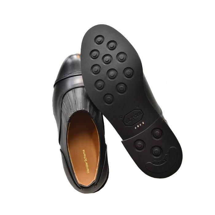 Hender Scheme エンダースキーマ front gore スリッポンレザー