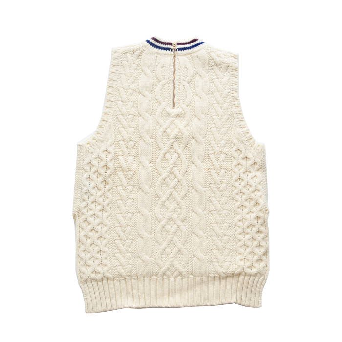 PHEENY フィーニー tilden knit big vest チルデンニットビッグベスト