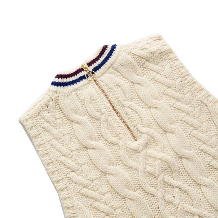 PHEENY フィーニー tilden knit big vest チルデンニットビッグベスト